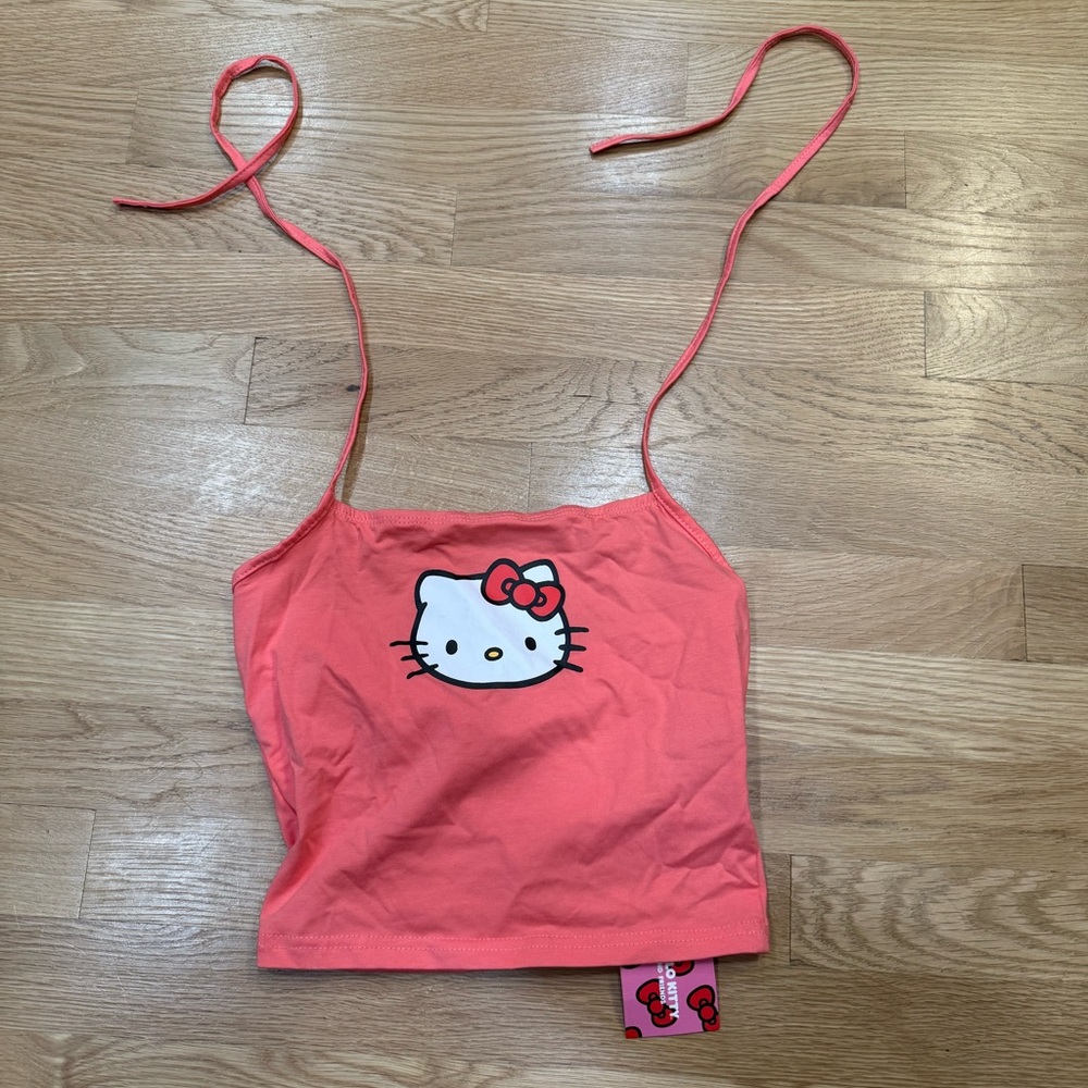 Hello Kitty x Shein Halter Crop Top